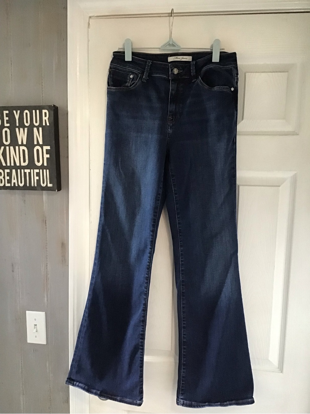 Mavi Sydney High Rise Flare Jeans. Size 28
